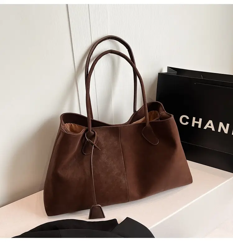 Frosted Leather Vintage Shoulder Bag for Women — feature 44