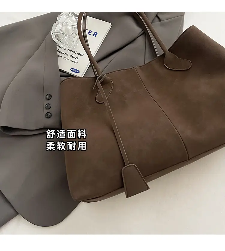 Frosted Leather Vintage Shoulder Bag for Women — feature 6