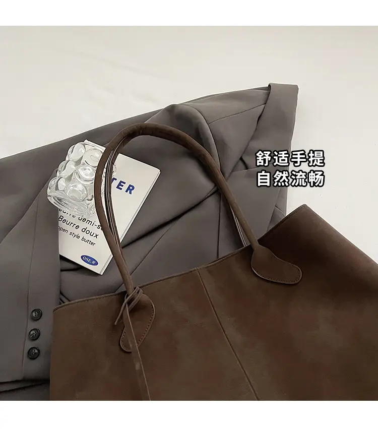 Frosted Leather Vintage Shoulder Bag for Women — feature 7
