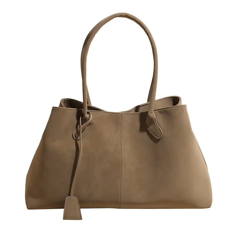Frosted Leather Vintage Shoulder Bag for Women - Image 4