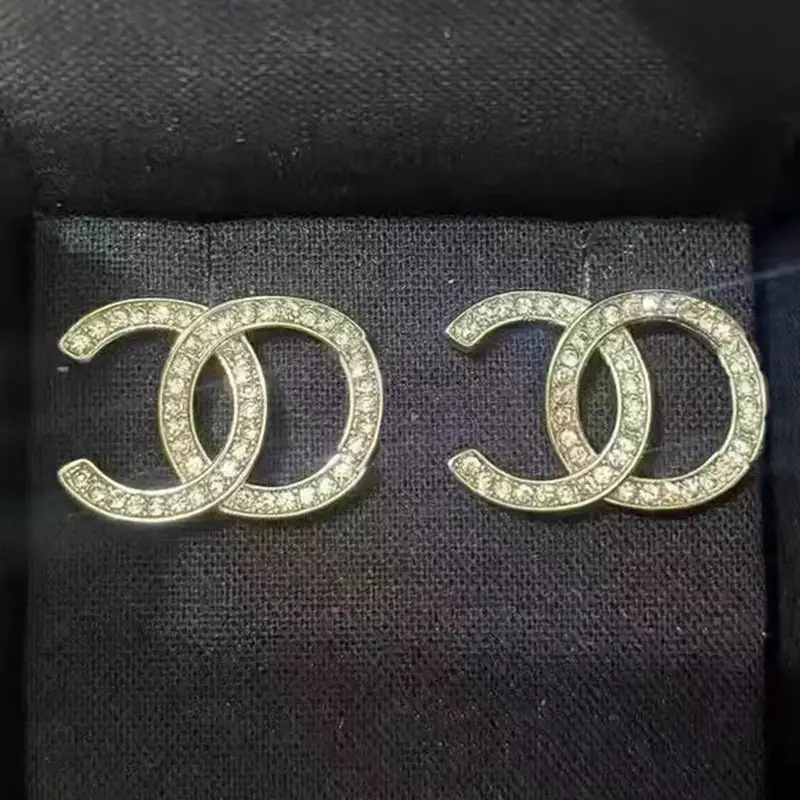 Chanel Double C Earrings Pearl 925 Silver - Image 43