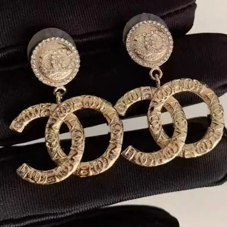 Chanel Double C Earrings Pearl 925 Silver - Image 25