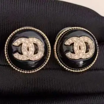 Chanel Double C Earrings Pearl 925 Silver - Image 15