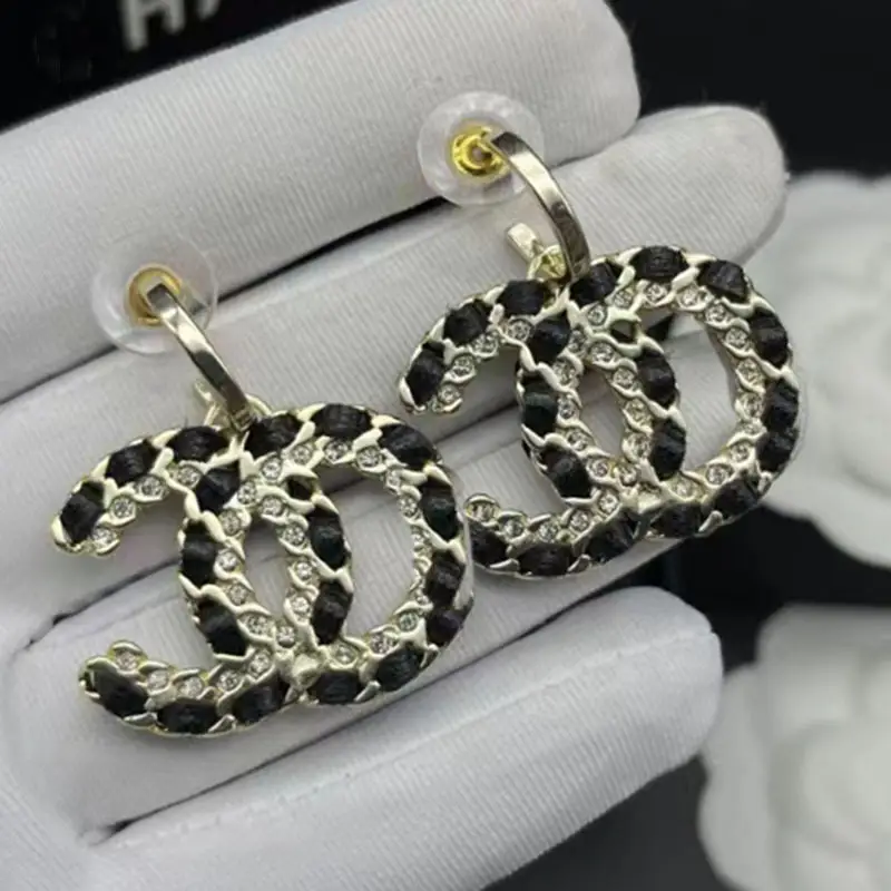 Chanel Double C Earrings Pearl 925 Silver - Image 47