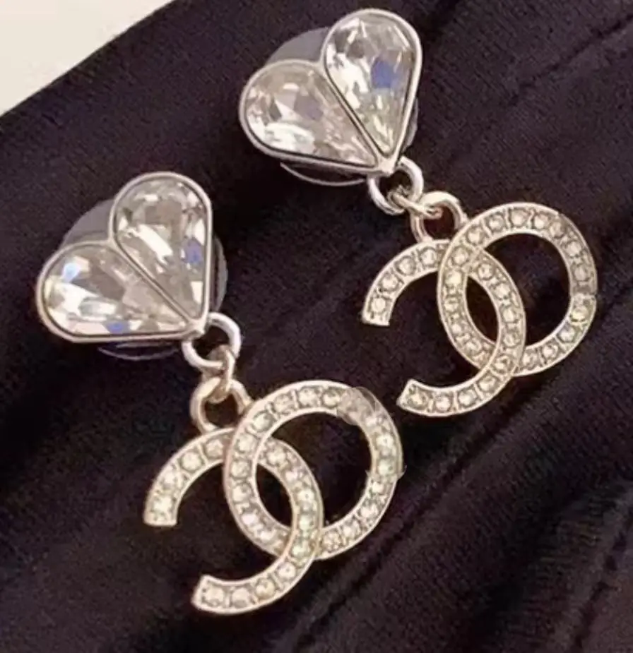 Chanel Double C Earrings Pearl 925 Silver - Image 9