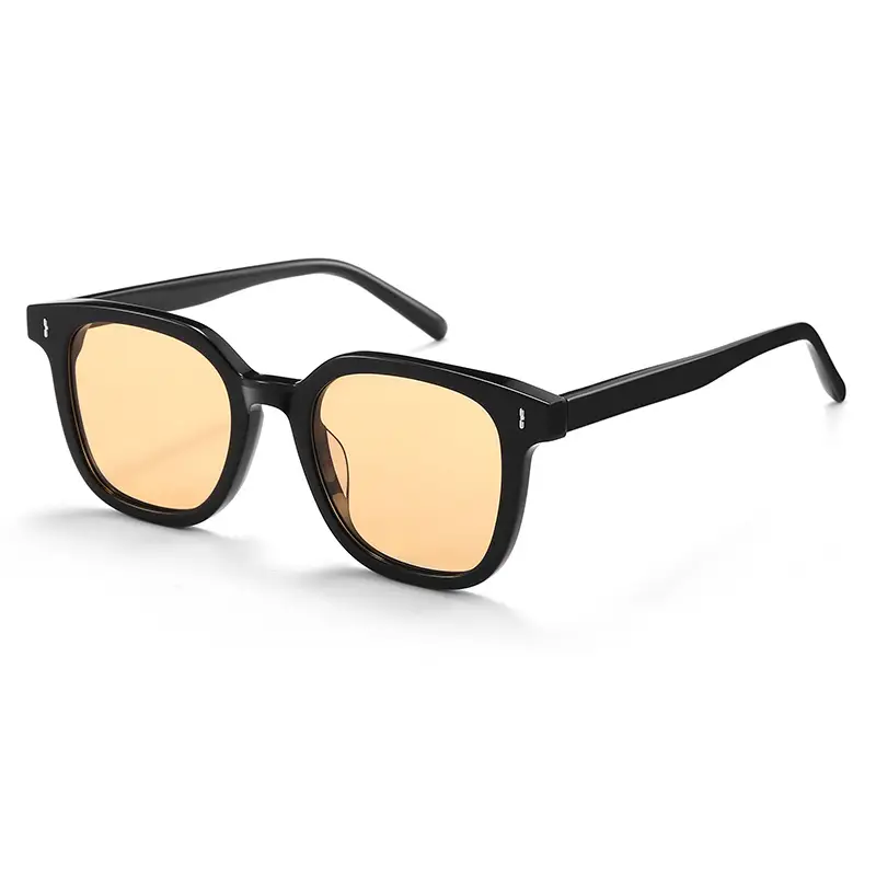 Anti-UV Sunglasses Black Frame Black Polarized