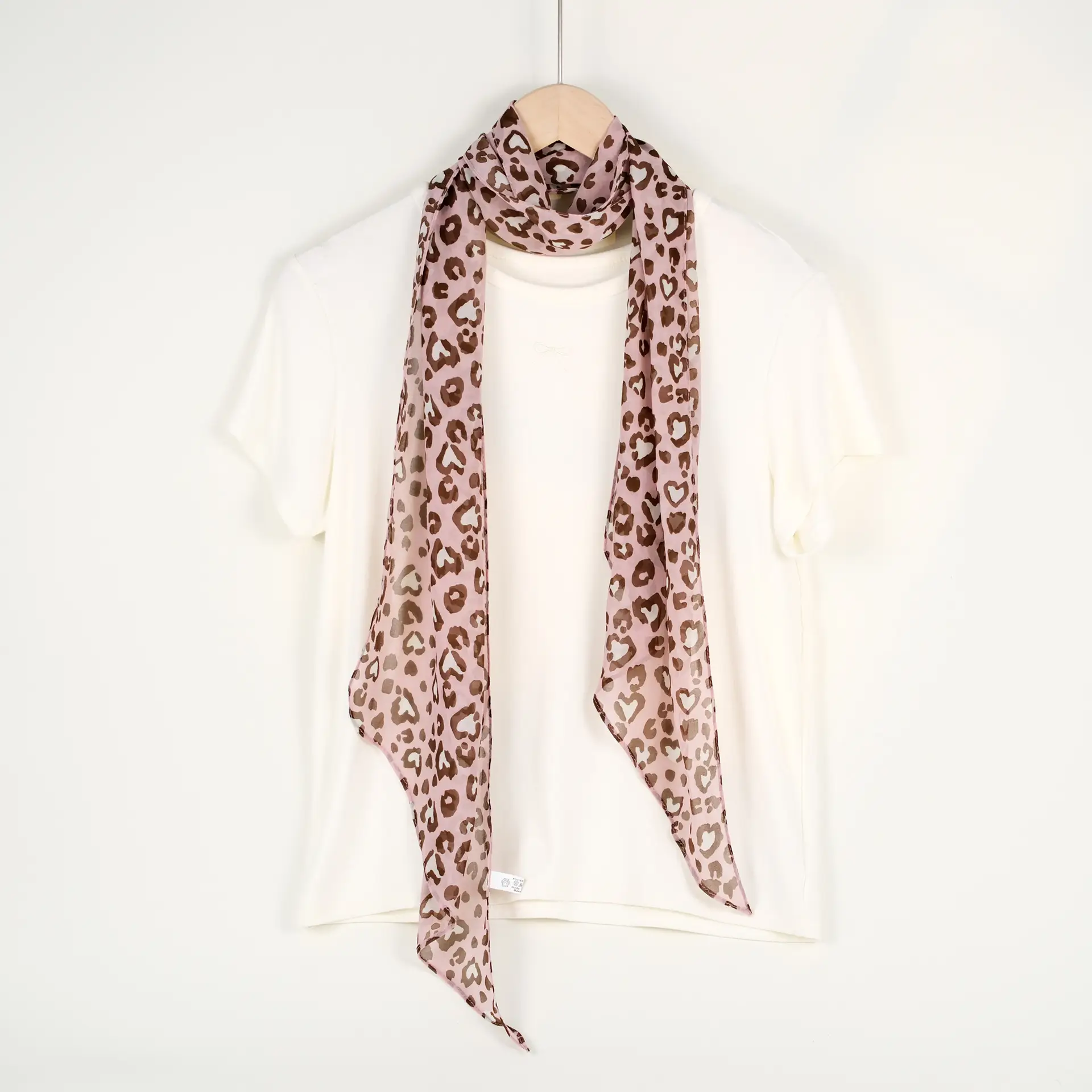 Women's Blue Floral Georgette Scarf Sun Protection - Image 49
