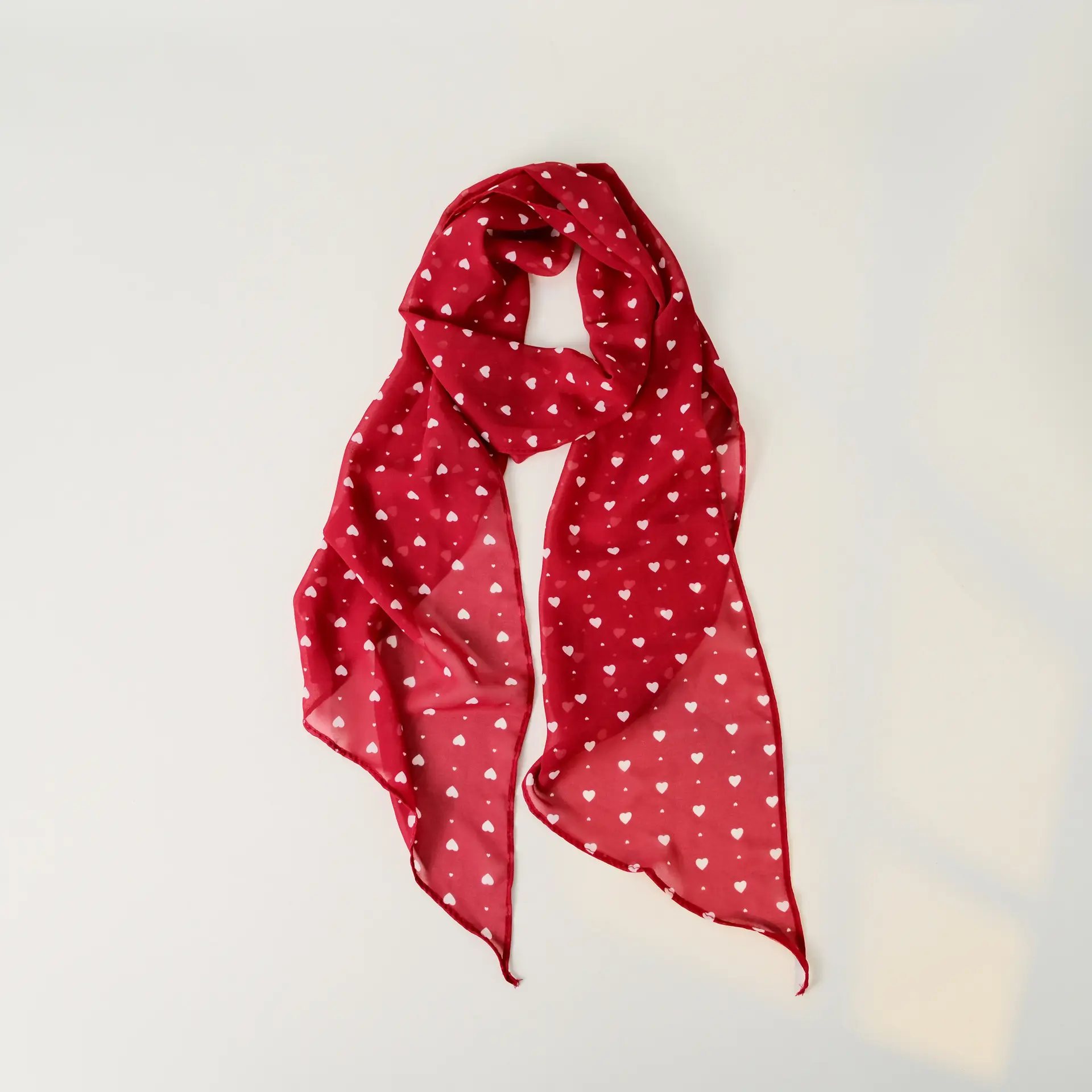 Women's Blue Floral Georgette Scarf Sun Protection - Image 64