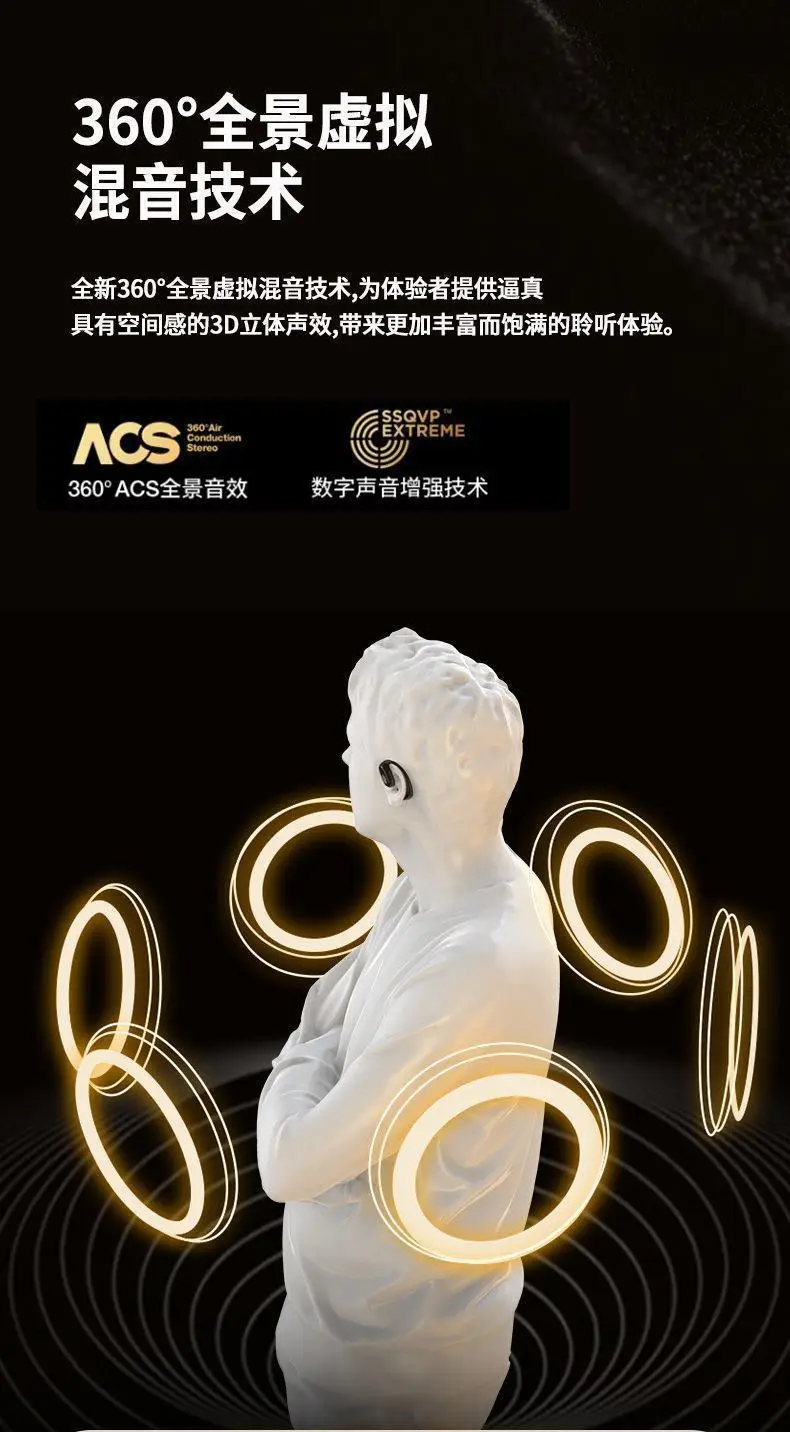 HIFI Cross-Bound Wireless Headset with Bluetooth 5.4 β feature 9