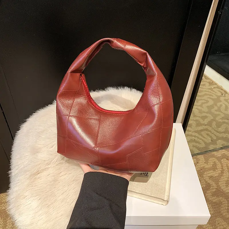 White Leather Shoulder Crossbody Bag for Women - Image 7