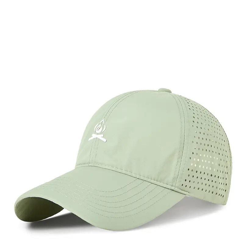 Light Blue Mesh Cap for Women Men - Image 11