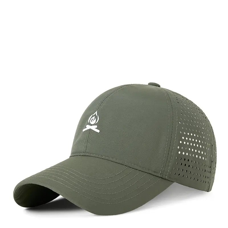 Light Blue Mesh Cap for Women Men - Image 5