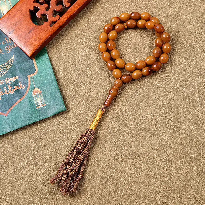 Muslim Cross-Border Prayer Beads 33 Beads Rosary - Image 13