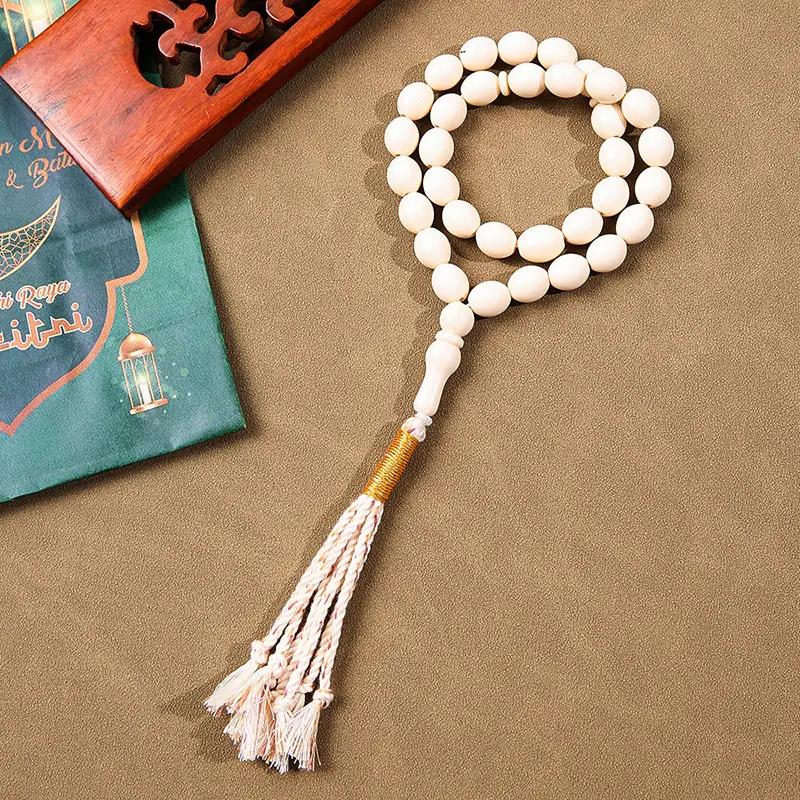 Muslim Cross-Border Prayer Beads 33 Beads Rosary - Image 10
