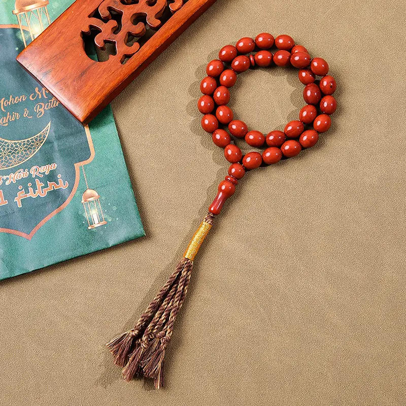 Muslim Cross-Border Prayer Beads 33 Beads Rosary - Image 6