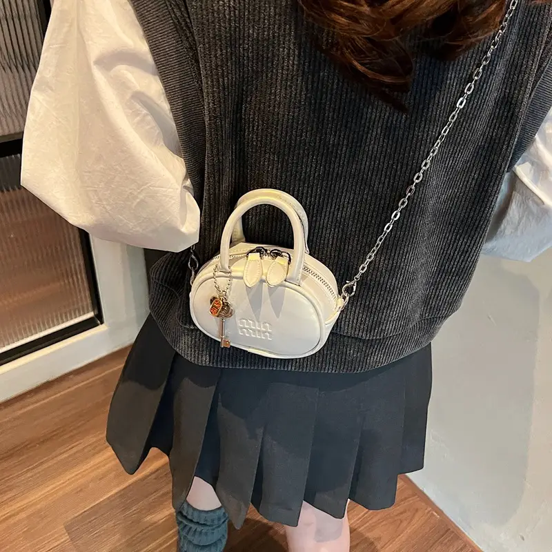 Light Blue Mini Shoulder Bag for Women 2025 - Image 7