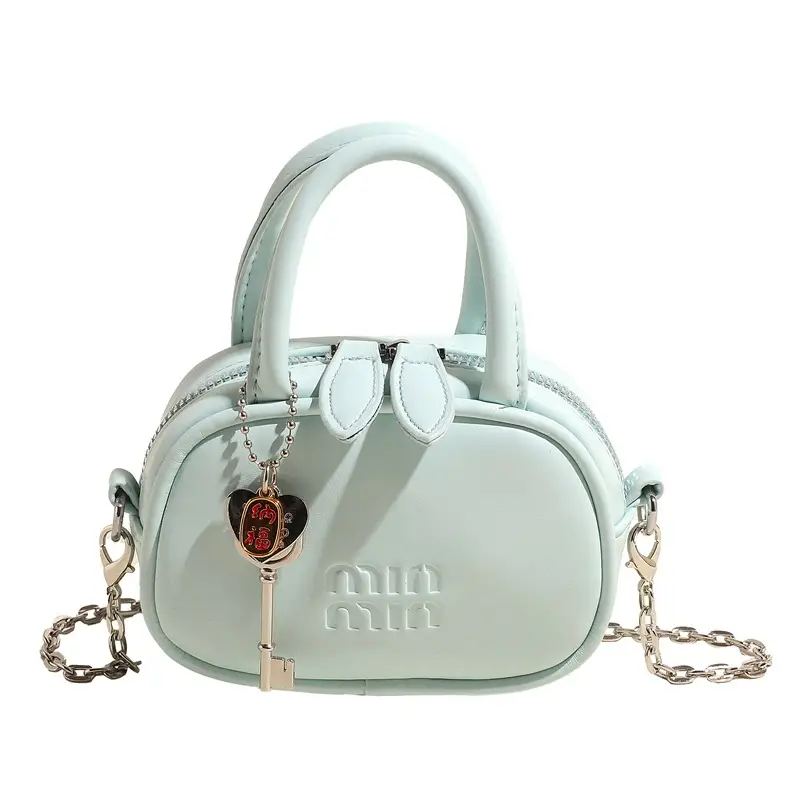 Light Blue Mini Shoulder Bag for Women 2025 - Image 5