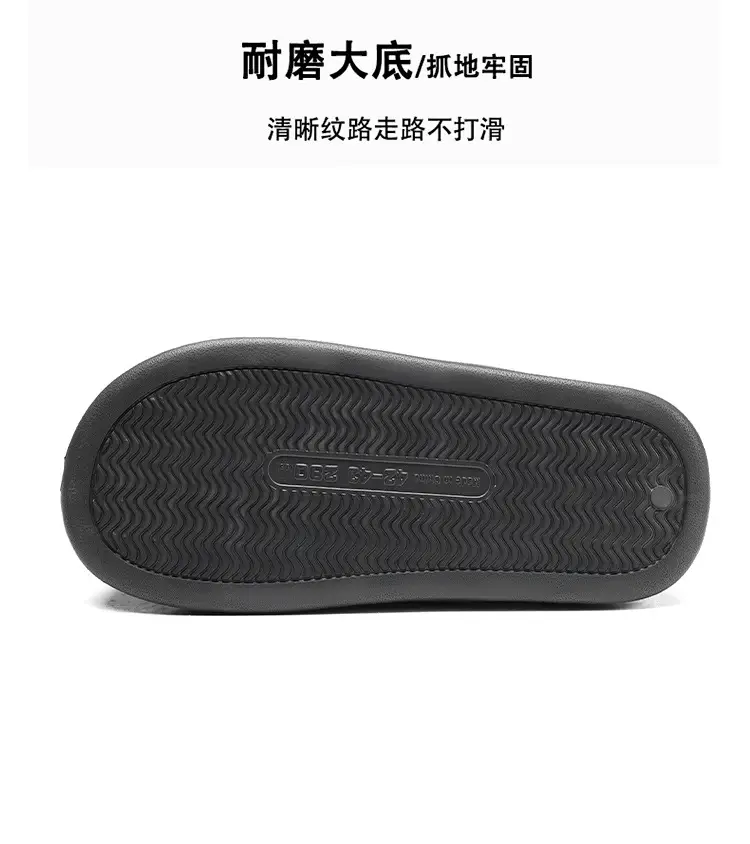 Cotton Slippers Men's Winter New Home Room Thickened Warm Men's Casual Half Pack Waterproof Wear-resistant Cotton Shoes — feature 7