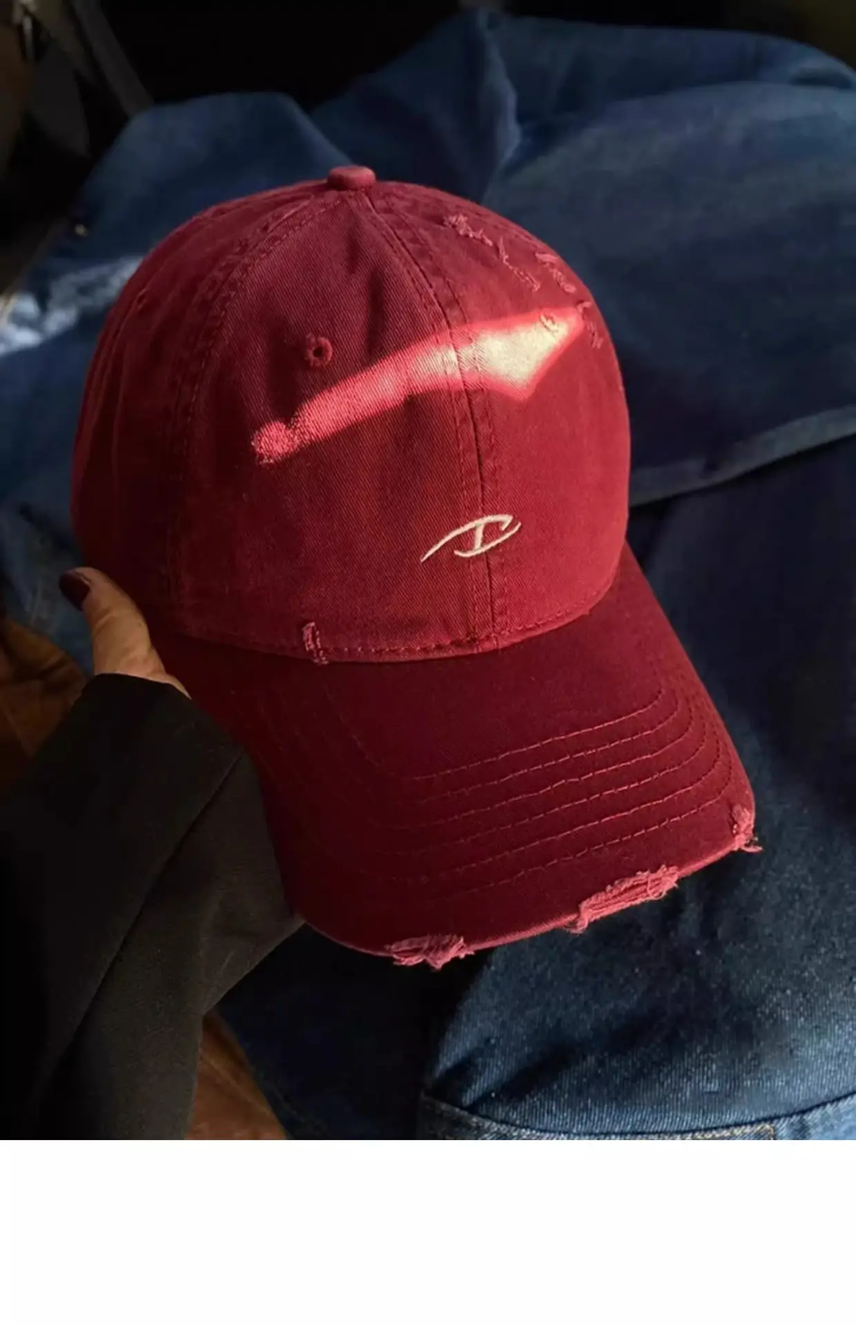 Women Grey Wide Brim Baseball Cap 2025 — feature 25