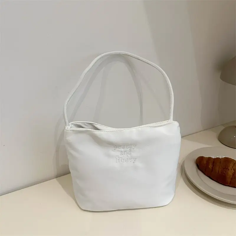 White High-End Shoulder Bag for Women luggage and leather goods - Image 9