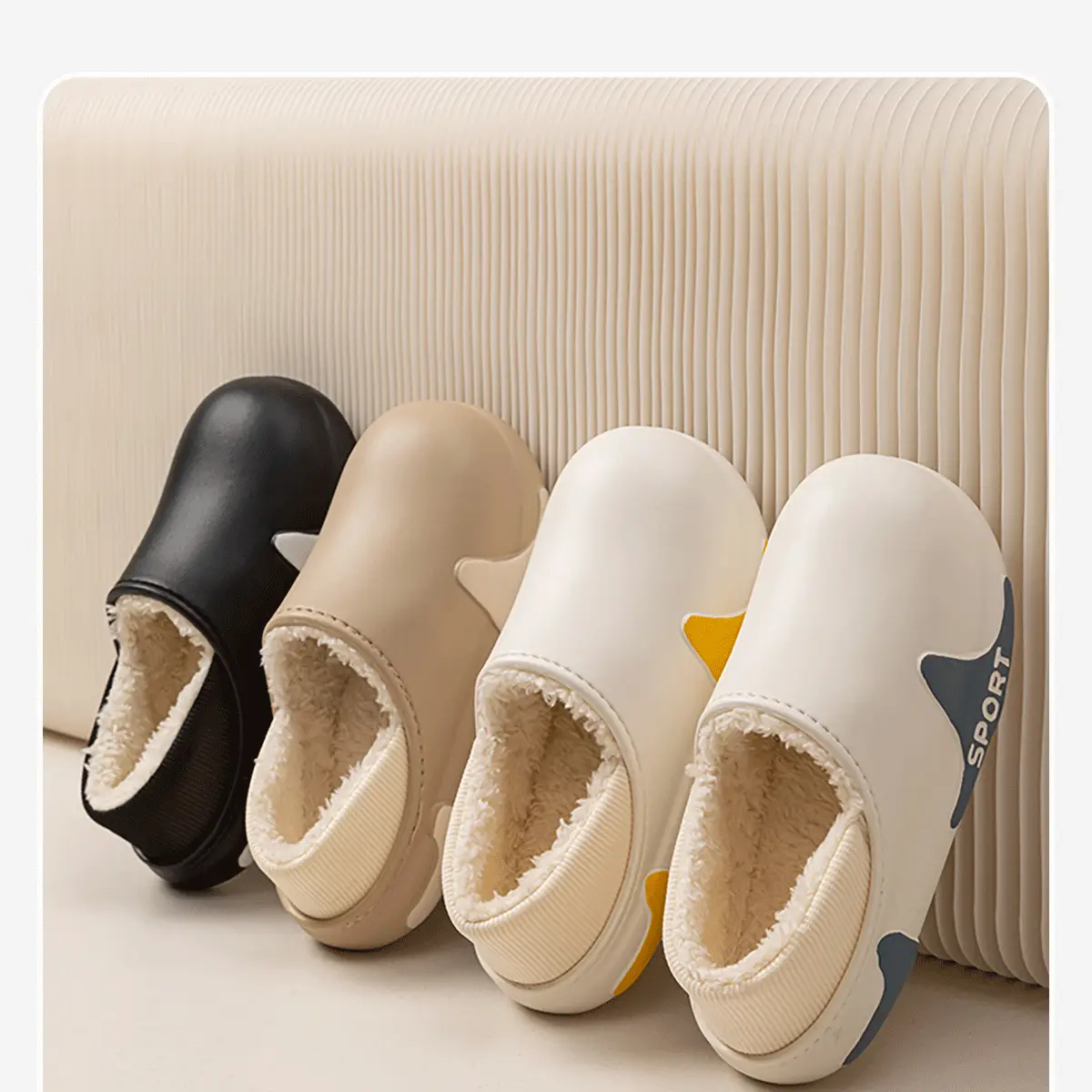 Waterproof Cotton Slippers for Men Winter Indoor Warm Non-Slip — feature 15