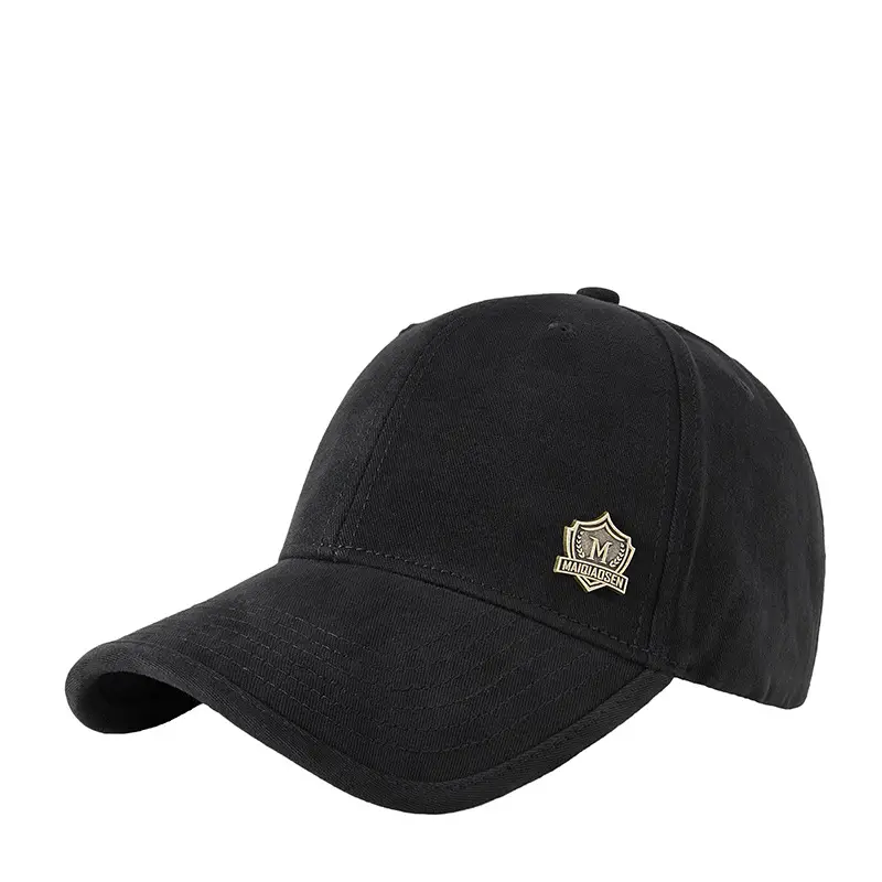 Men's Tan Retro Wide Brim Baseball Cap