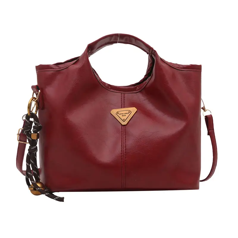 Women's Retro Leather Shoulder Messenger Bag Set