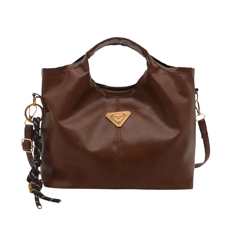 Women's Retro Leather Shoulder Messenger Bag Set