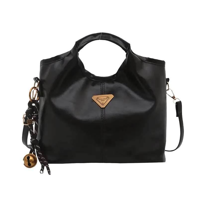 Women's Retro Leather Shoulder Messenger Bag Set