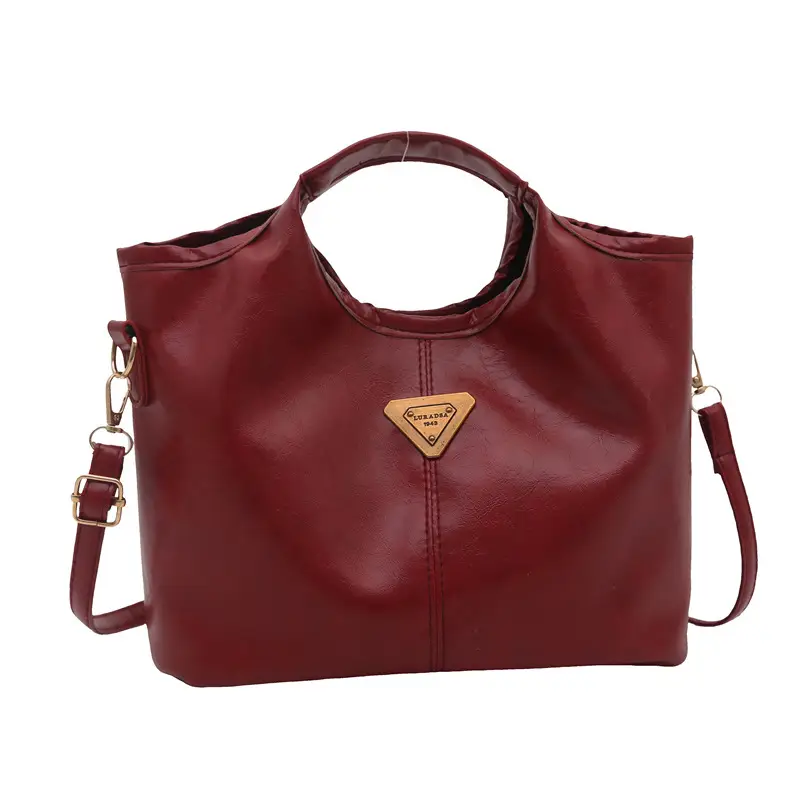 Vintage Niche Handbag Women's Wax Leather 2025 - Image 4