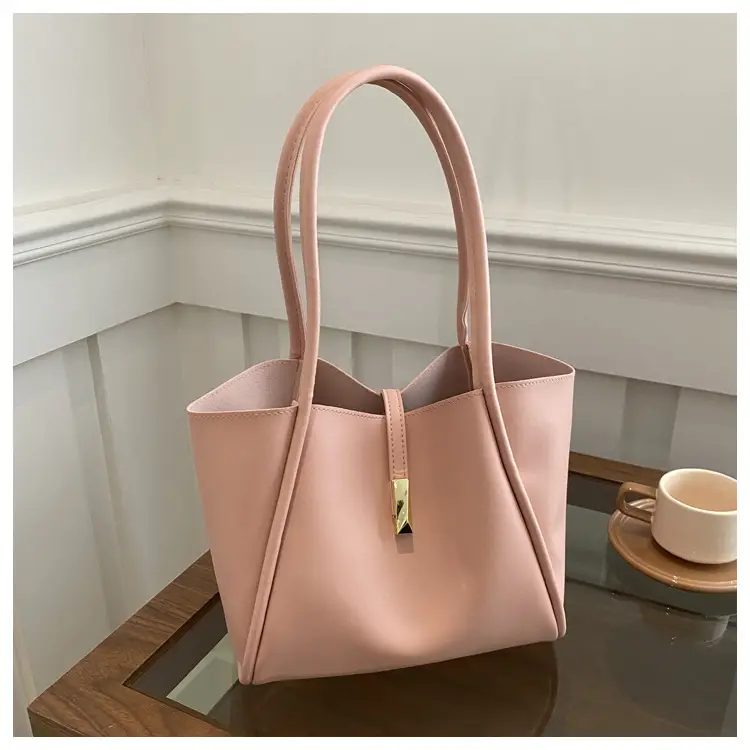 Black Leather Tote Bag for Women 2024 New Arrival — feature 12