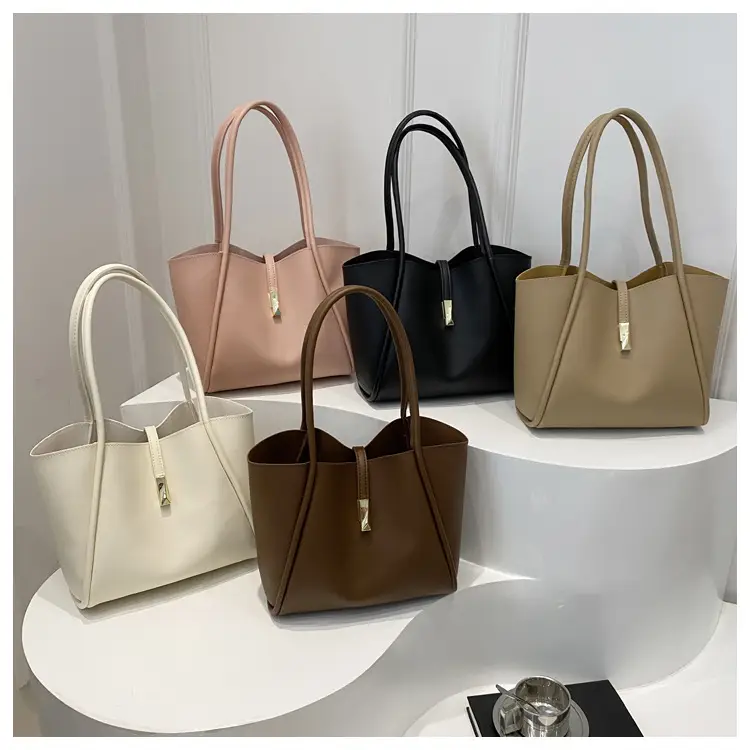 Black Leather Tote Bag for Women 2024 New Arrival — feature 23