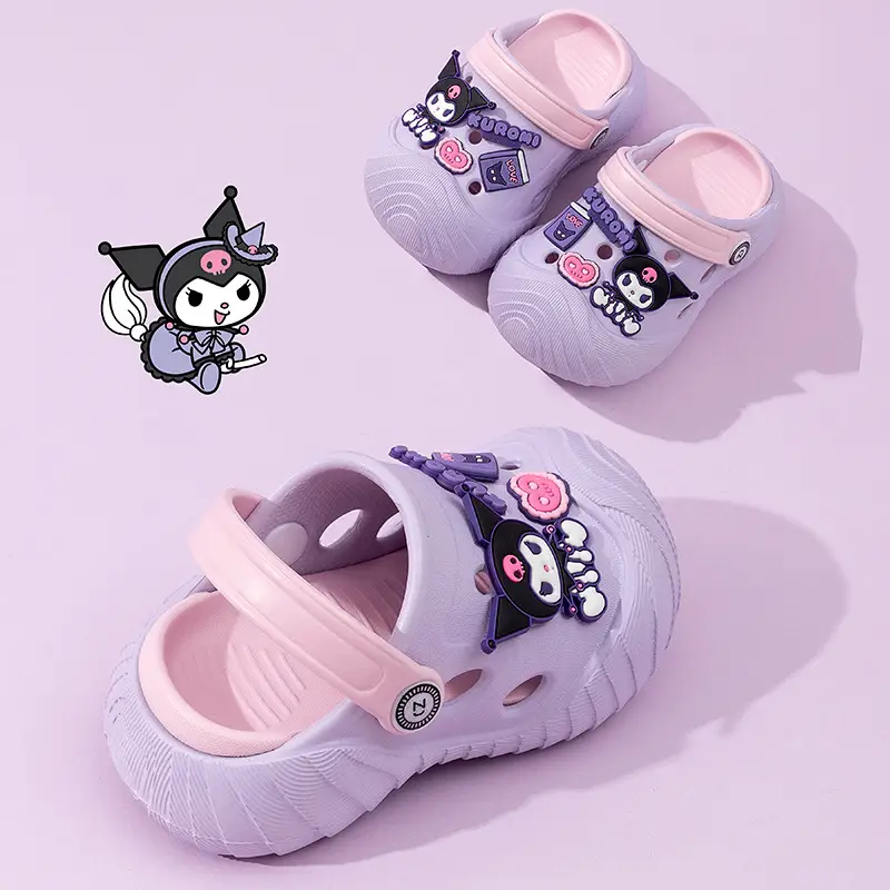 Sanrio Hello Kitty Cartoon Slippers for Girls Pink Non-Slip