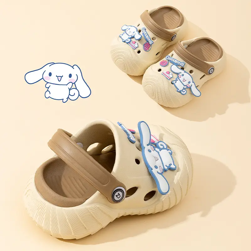Sanrio Hello Kitty Cartoon Slippers for Girls Pink Non-Slip