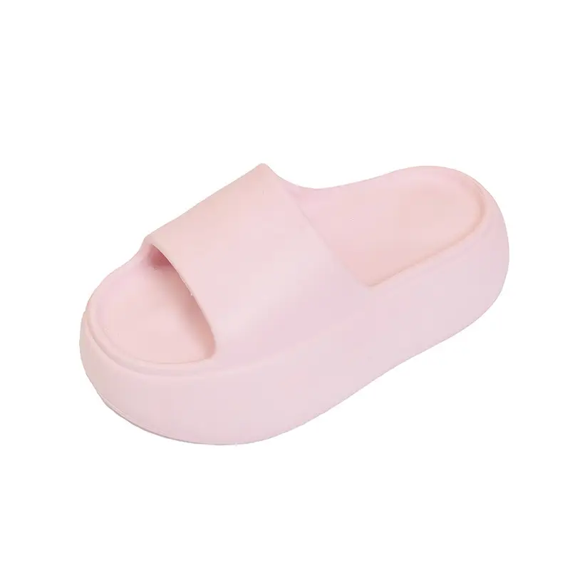 Thick Bottom Height-increasing Slippers Women's Summer Outer Wear Home Soft Bottom Comfortable Seaside Fashion Internet Celebrity Beach Slippers - Image 3