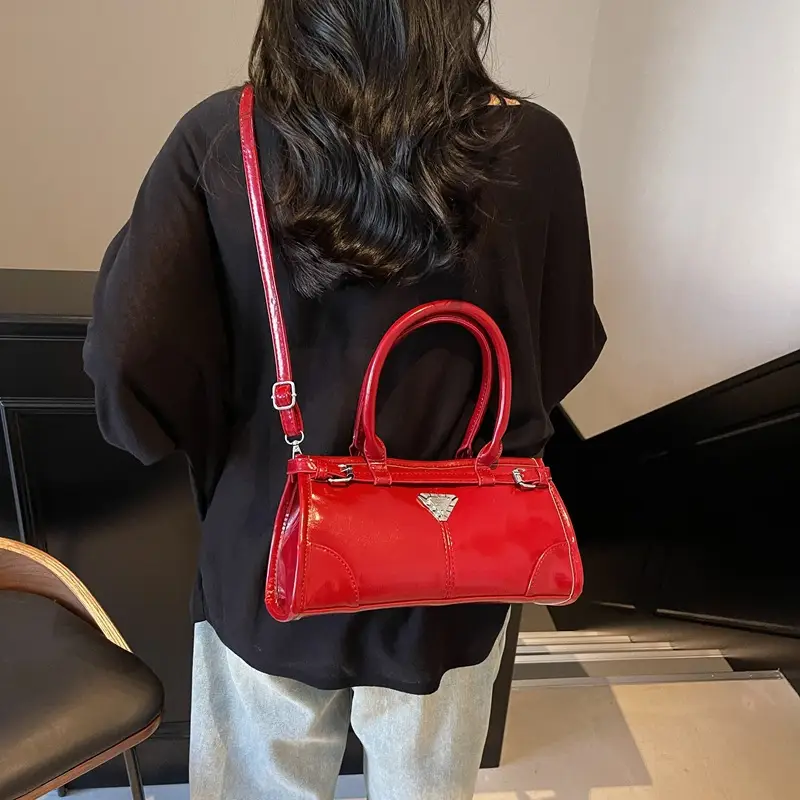 White Korean Style Shoulder Commuter Bag for Women 2025 - Image 3