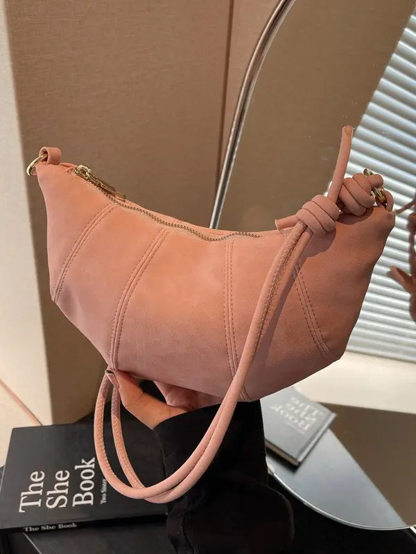 Crossbody Bag Women Brown 2024 New Fashion - Image 9