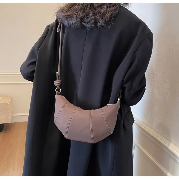 Crossbody Bag Women Brown 2024 New Fashion — feature 13