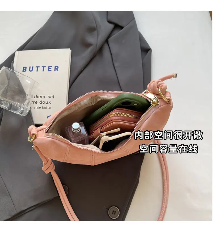 Crossbody Bag Women Brown 2024 New Fashion — feature 6