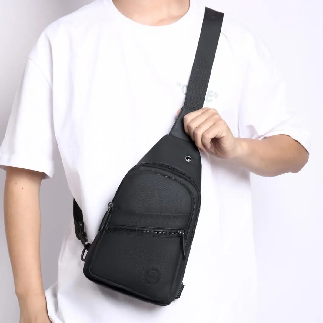 New Men's Water-Repellent Multi-Layer Shoulder Bag - Image 10