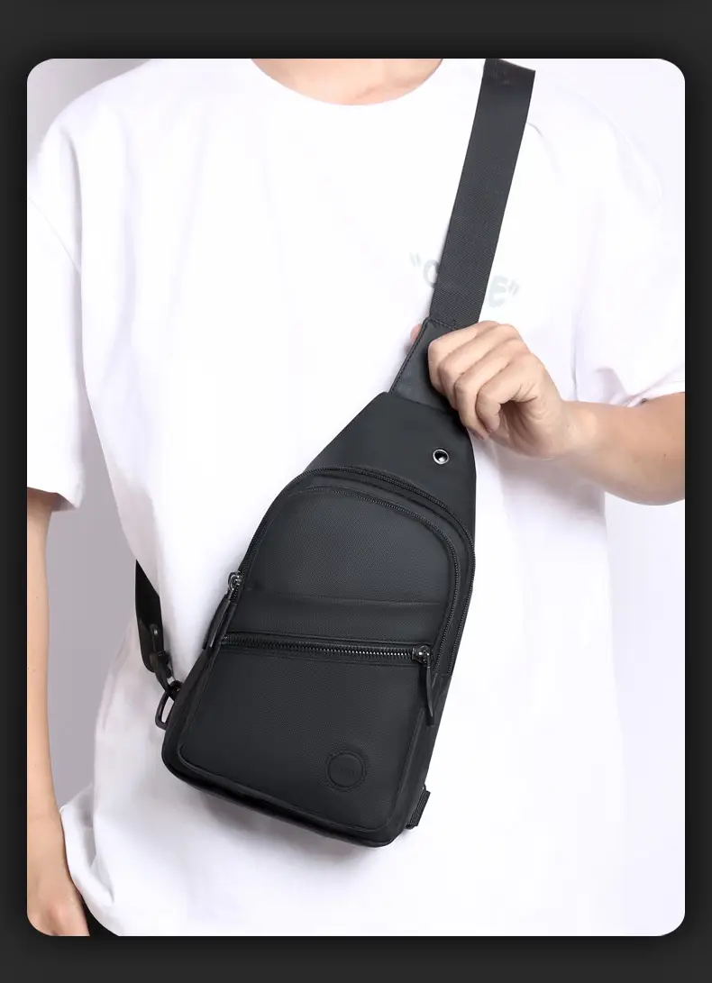 New Men's Water-Repellent Multi-Layer Shoulder Bag — feature 15