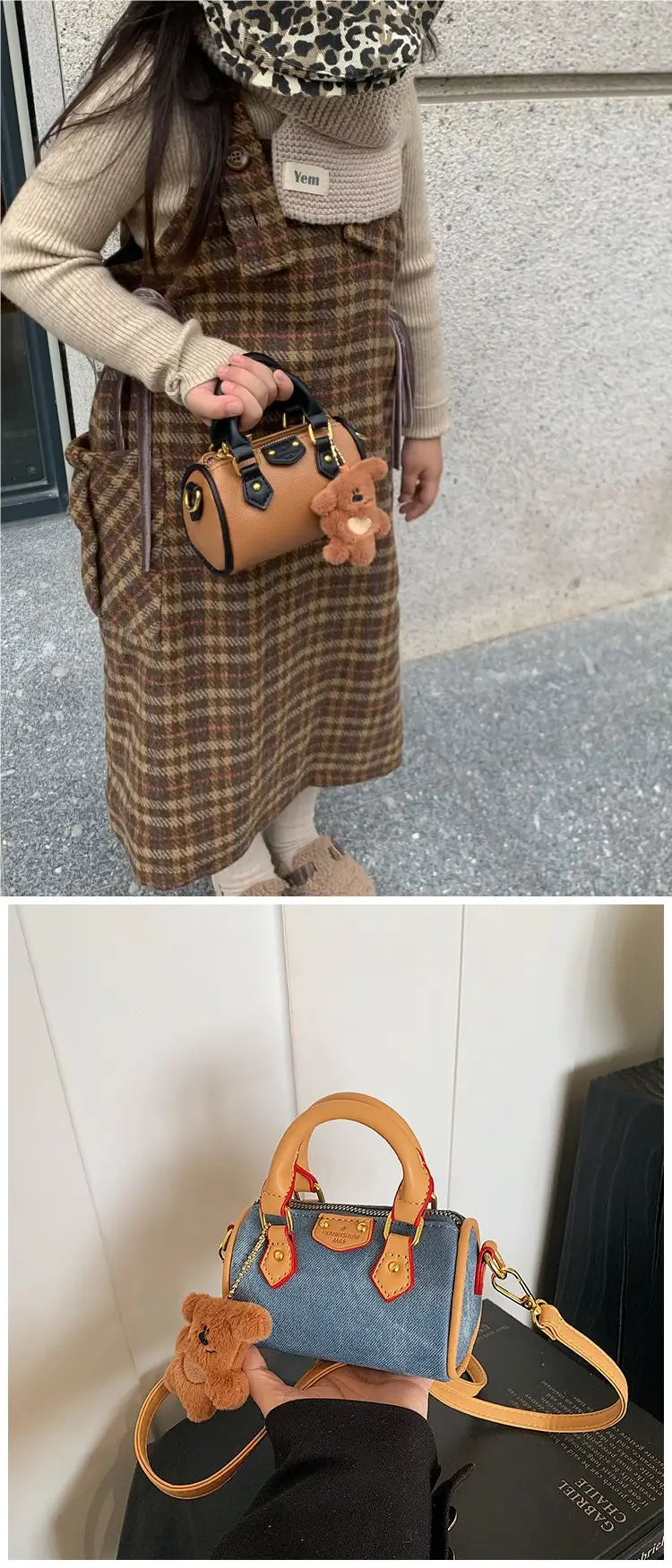 New Korean Style Girls Mini Lychee Shoulder Crossbody Bag — feature 13