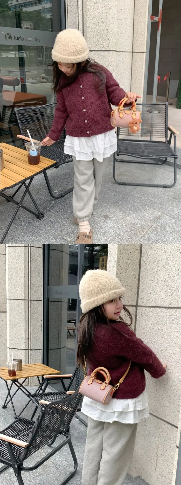 New Korean Style Girls Mini Lychee Shoulder Crossbody Bag — feature 6