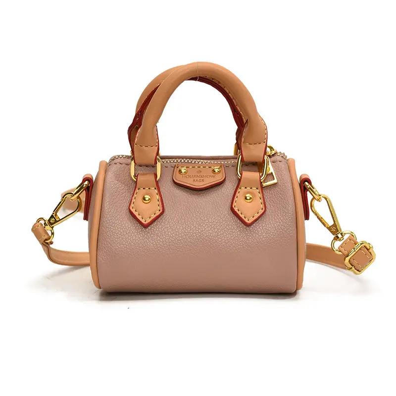 New Korean Style Girls Mini Lychee Shoulder Crossbody Bag