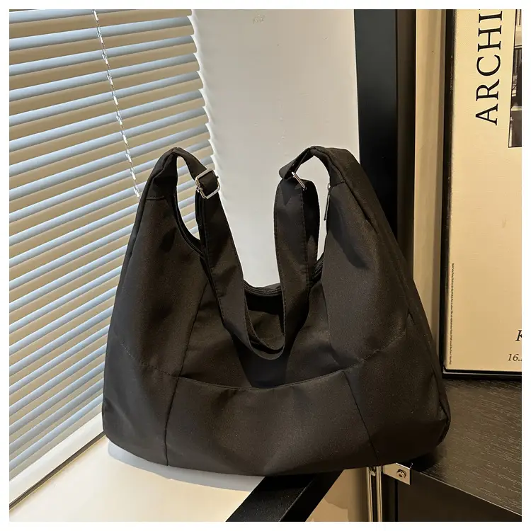 Orange Nylon Crossbody Tote Bag for Women — feature 13