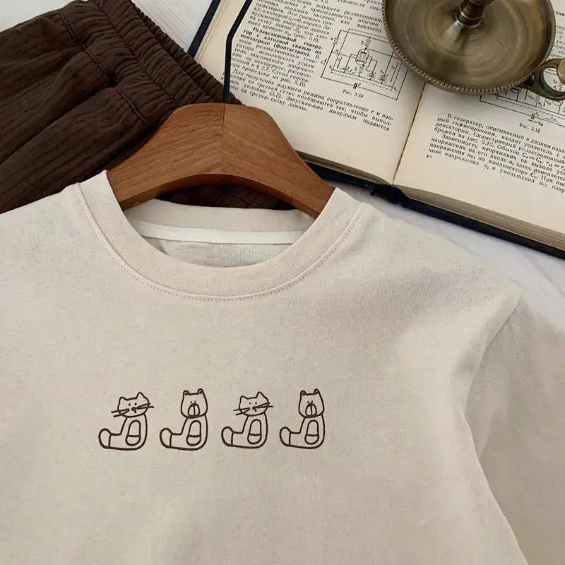 Boys Long Sleeve T-Shirt Pure Cotton Spring Autumn 2024 — feature 6