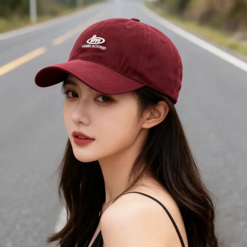 Men's Black Letter Embroidered Baseball Cap - Image 7