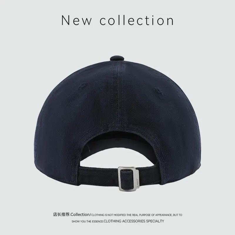 Men's Black Letter Embroidered Baseball Cap — feature 6