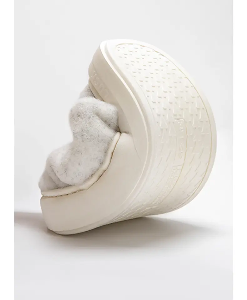 Men's Cotton Slippers for Winter, Soft-Soled Indoor Home Slippers, Thick-Soled, Fleece-Lined Latex Slippers for Women, Winter Home Casual Warm Fleece Slippers — feature 12