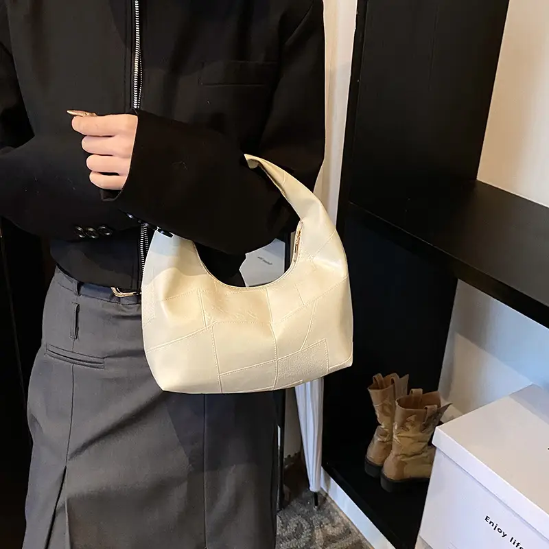 Women Pleated Underarm Bag 2025 Spring New Arrival